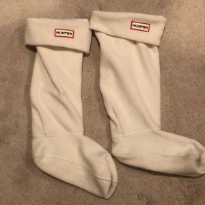 Light pink Hunter boot socks
